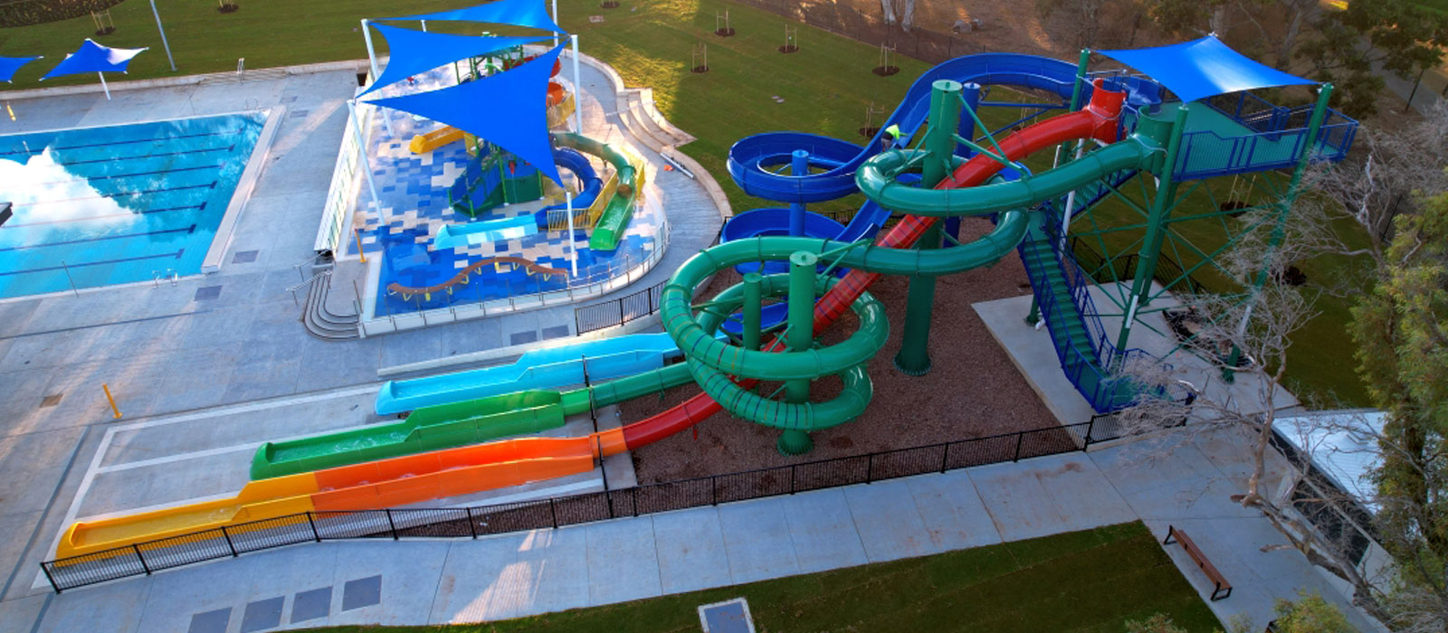 Salisbury Aquatic Centre Swimplex Water Slides Splash Pad