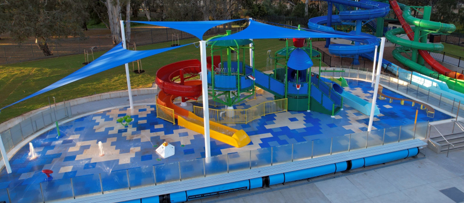 Salisbury Aquatic Centre Swimplex Water Slides Splash Pad