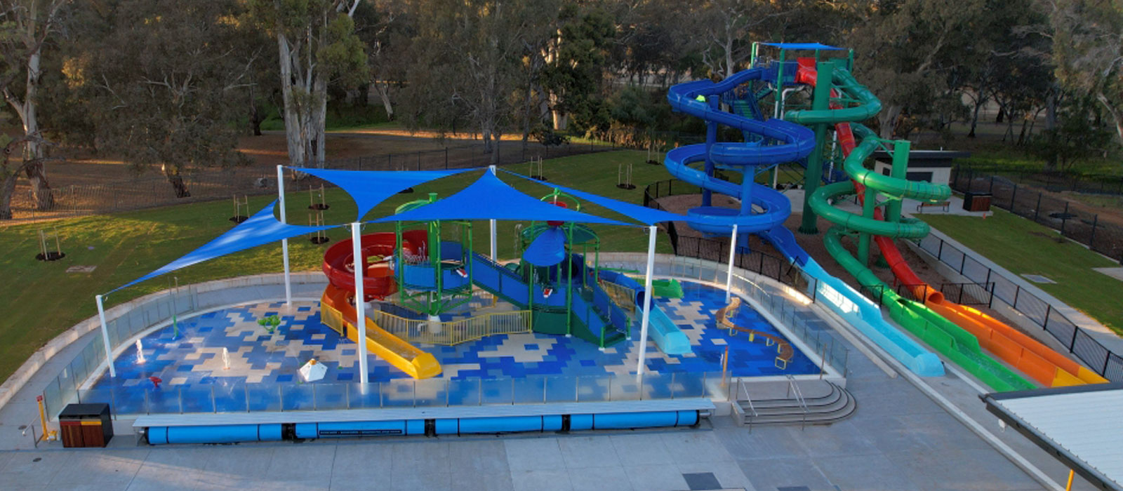 Salisbury Aquatic Centre Swimplex Water Slides Splash Pad